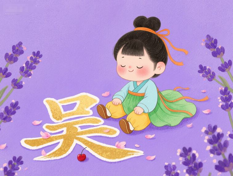 蛇年聰明有靈氣的女孩名姓吳,自帶聰慧書香氣