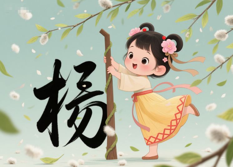 楊姓女孩名字優雅大氣，一眼心動氣質出圈