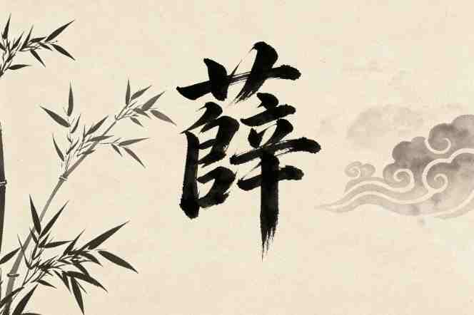 薛姓男孩帅气有涵养的名字,姓薛男孩名字简单大气